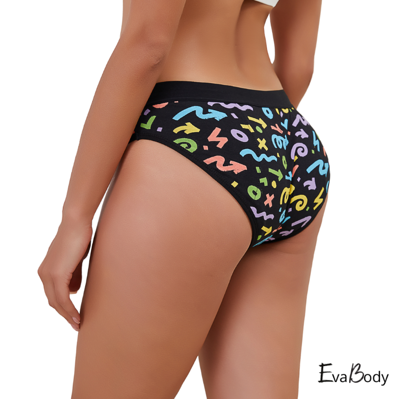 Teens Moderate Flow Multi-Print Bikini