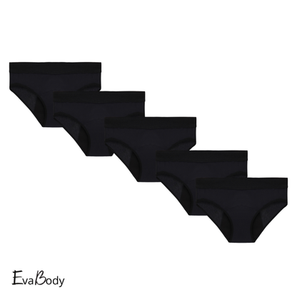 Heavy Flow Bamboo Bikini - 5 Pack