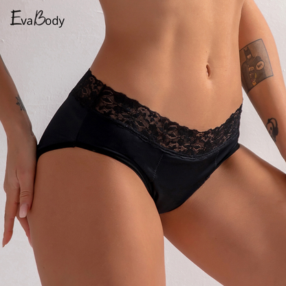 Moderate Flow Lace Design Bikini
