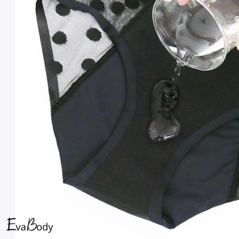 Moderate Flow Polka Mesh Bikini